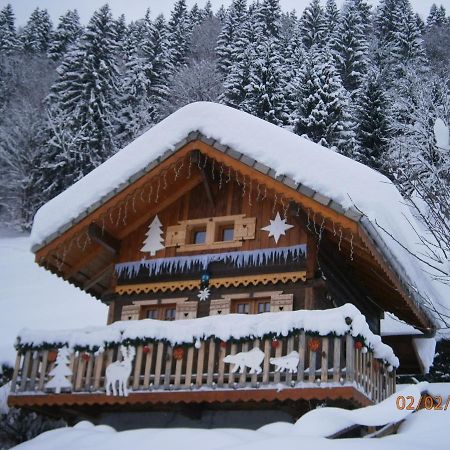 Chalet Fleur Des Neiges Saint-Jean-d'Aulps Luaran gambar